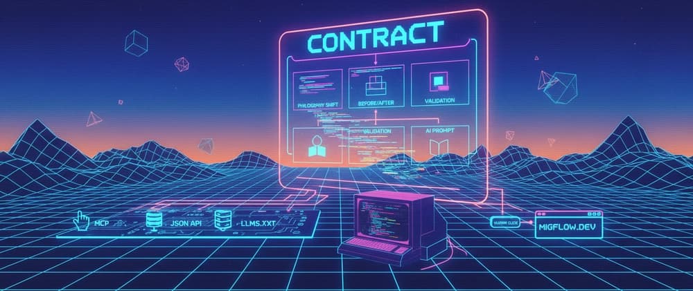 MigFlow: Contracts for AI Migrations