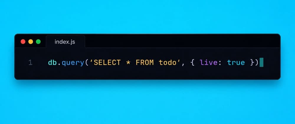 Design review: Live SQL queries on PostgreSQL